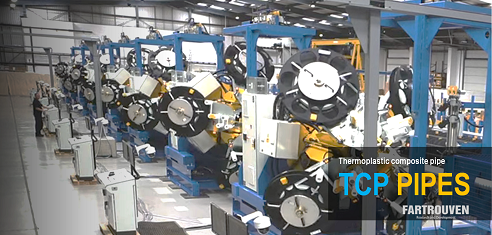 Завод гибких нефтепромысловых полимерно-армированных труб (ГПАТ / TCP) Thermoplastic composite pipes turnkey plant. Fartrouven R&D
