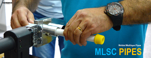 The Composite & Element weldable composite piping system for heating, water supply, and gas supply systems, turnkey MLSC plant.